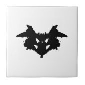 Rorschach Inkblot Fliese (Vorderseite)