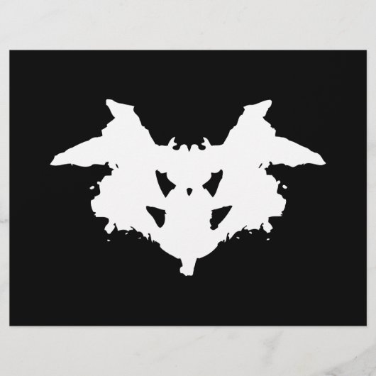 Rorschach Inkblot Flyer (Vorne)