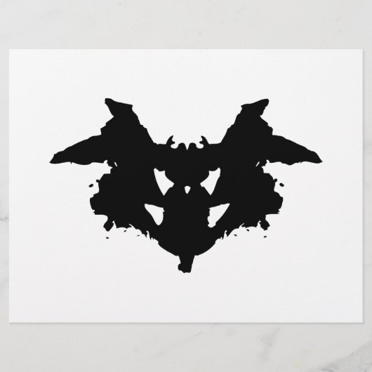 Rorschach Inkblot Flyer (Vorne)