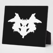 Rorschach Inkblot Fotoplatte (Seite)