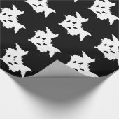 Rorschach Inkblot Geschenkpapier (Ecke)