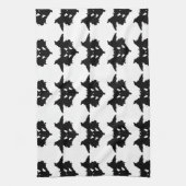 Rorschach Inkblot Geschirrtuch (Vertikal)