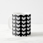 Rorschach Inkblot Kaffeetasse (Vorderseite Links)