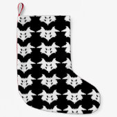 Rorschach Inkblot Kleiner Weihnachtsstrumpf (Vorderseite)