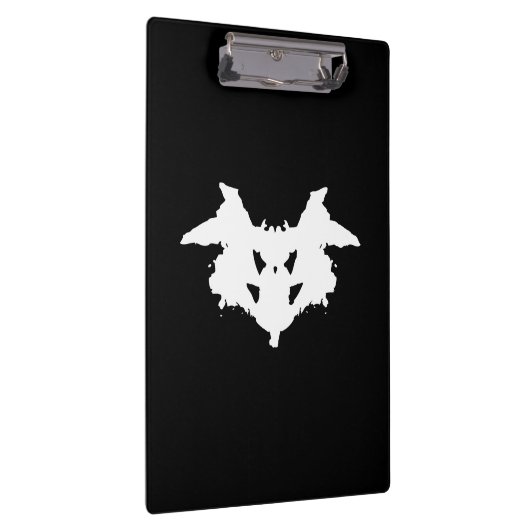 Rorschach Inkblot Klemmbrett (Rechts)