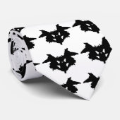 Rorschach Inkblot Krawatte (Gerollt)