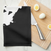 Rorschach Inkblot Küchentuch (Viertel Falte)