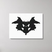 Rorschach Inkblot Leinwanddruck (Vorderseite)