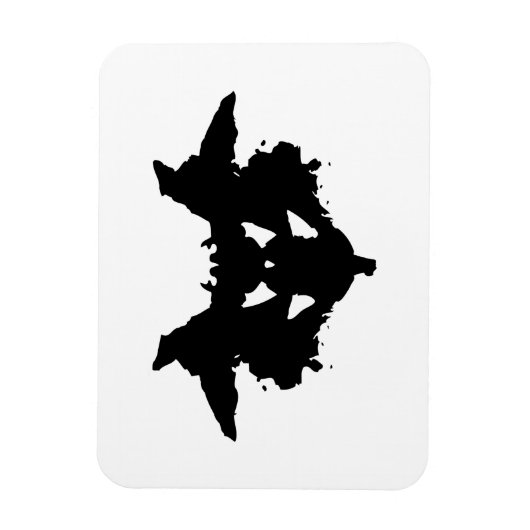 Rorschach Inkblot Magnet (Vertikal)