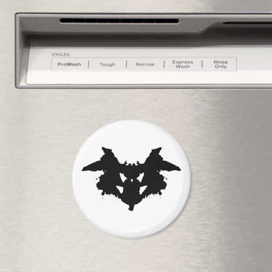 Rorschach Inkblot Magnet (In Situ (Geschirrspüler))