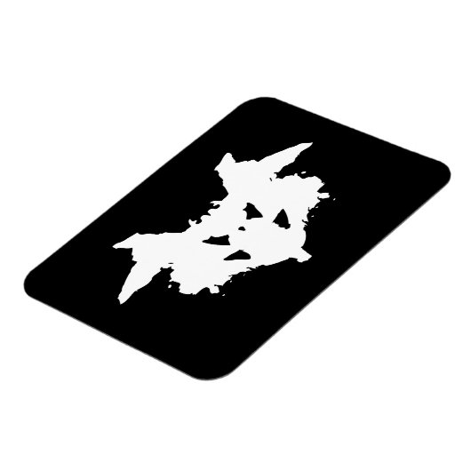 Rorschach Inkblot Magnet (Linke Seite)