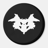 Rorschach Inkblot Magnet (Vorne)