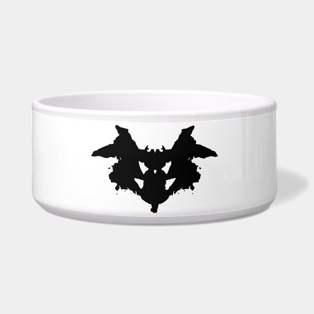 Rorschach Inkblot Napf (Vorderseite)