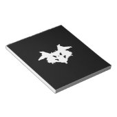 Rorschach Inkblot Notizblock (angewinkelt)