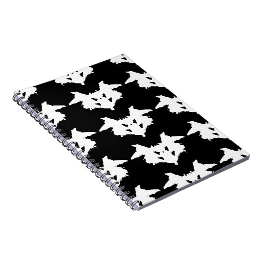 Rorschach Inkblot Notizblock (Rechte Seite)