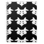Rorschach Inkblot Notizblock (Vorderseite)