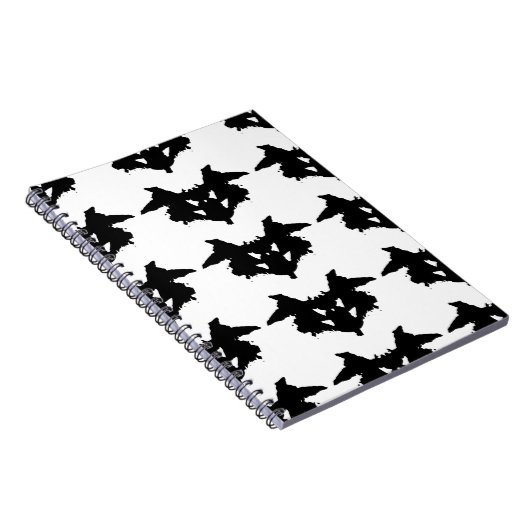 Rorschach Inkblot Notizblock (Rechte Seite)