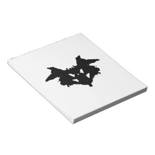 Rorschach Inkblot Notizblock