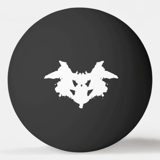 Rorschach Inkblot Ping-Pong Ball (Rückseite)