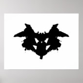 Rorschach Inkblot Poster (Vorne)
