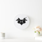 Rorschach Inkblot Runde Wanduhr (Zuhause)