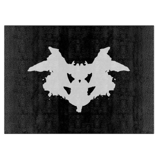 Rorschach Inkblot Schneidebrett (Vorderseite)