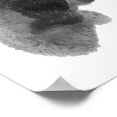 Rorschach Inkblot Test Fun Art Print Poster (Ecke)