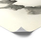 Rorschach Inkblot Test Fun Art Print Poster (Ecke)