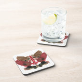 Rorschach Inkblot Test. Nenn mich nicht verrückt Getränkeuntersetzer (Rechte Seite)