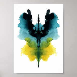 Rorschach Inkblot Test. Nenn mich nicht verrückt Poster