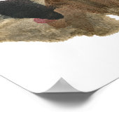 Rorschach Inkblot Test. Nenn mich nicht verrückt Poster (Ecke)