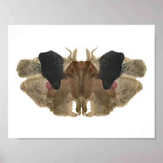 Rorschach Inkblot Test. Nenn mich nicht verrückt Poster (Vorne)
