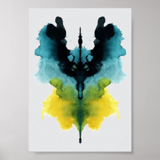 Rorschach Inkblot Test. Nenn mich nicht verrückt Poster (Vorne)