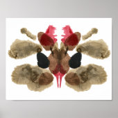 Rorschach Inkblot Test. Nenn mich nicht verrückt Poster (Vorne)