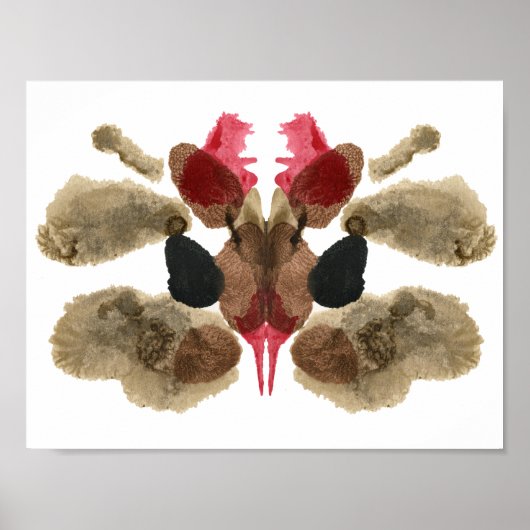 Rorschach Inkblot Test. Nenn mich nicht verrückt Poster (Vorne)