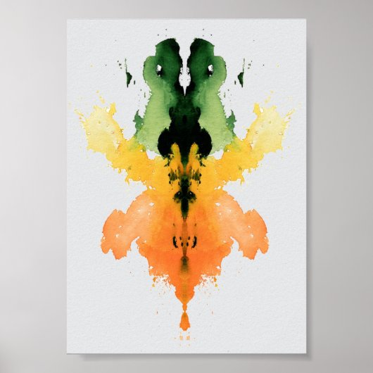 Rorschach Inkblot Test. Nenn mich nicht verrückt Poster (Vorne)