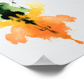 Rorschach Inkblot Test. Nenn mich nicht verrückt Poster (Ecke)