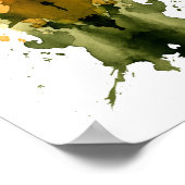 Rorschach Inkblot Test. Nenn mich nicht verrückt Poster (Ecke)