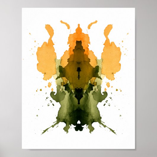Rorschach Inkblot Test. Nenn mich nicht verrückt Poster (Vorne)