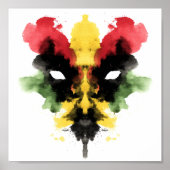 Rorschach Inkblot Test. Nenn mich nicht verrückt Poster (Vorne)