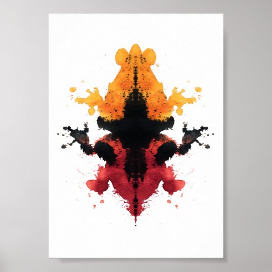 Rorschach Inkblot Test. Nenn mich nicht verrückt Poster (Vorne)
