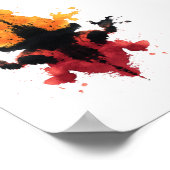 Rorschach Inkblot Test. Nenn mich nicht verrückt Poster (Ecke)