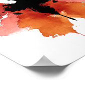 Rorschach Inkblot Test. Nenn mich nicht verrückt Poster (Ecke)