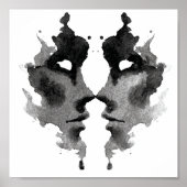 Rorschach Inkblot Test. Nenn mich nicht verrückt Poster (Vorne)