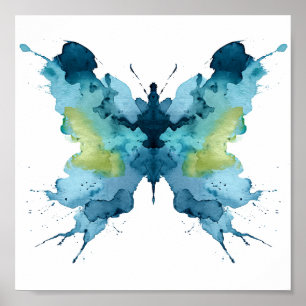 Rorschach Inkblot Test. Nenn mich nicht verrückt Poster