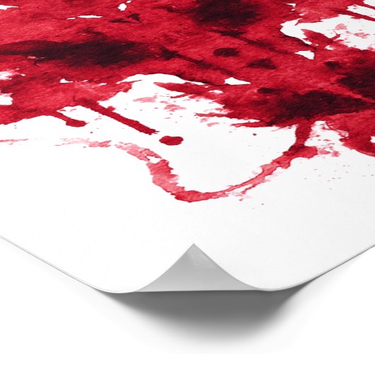 Rorschach Inkblot Test. Nenn mich nicht verrückt Poster (Ecke)