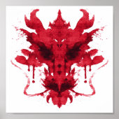 Rorschach Inkblot Test. Nenn mich nicht verrückt Poster (Vorne)