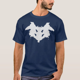 Rorschach Inkblot Test Psychology T-Shirt Vintage 