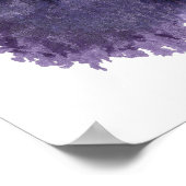 Rorschach Inkblot Testspass Kunst Poster (Ecke)