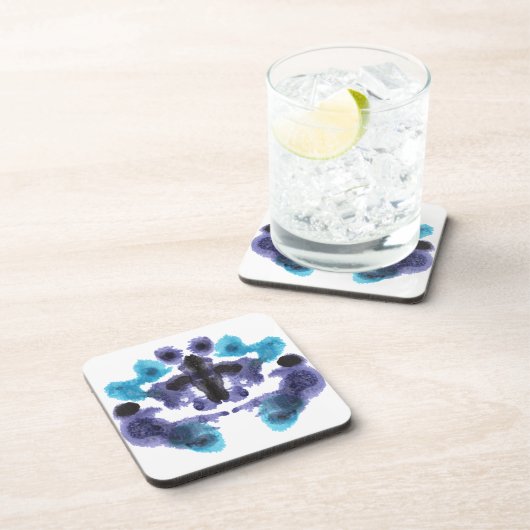 Rorschach Inkblot Testspass Untersetzer (Rechte Seite)